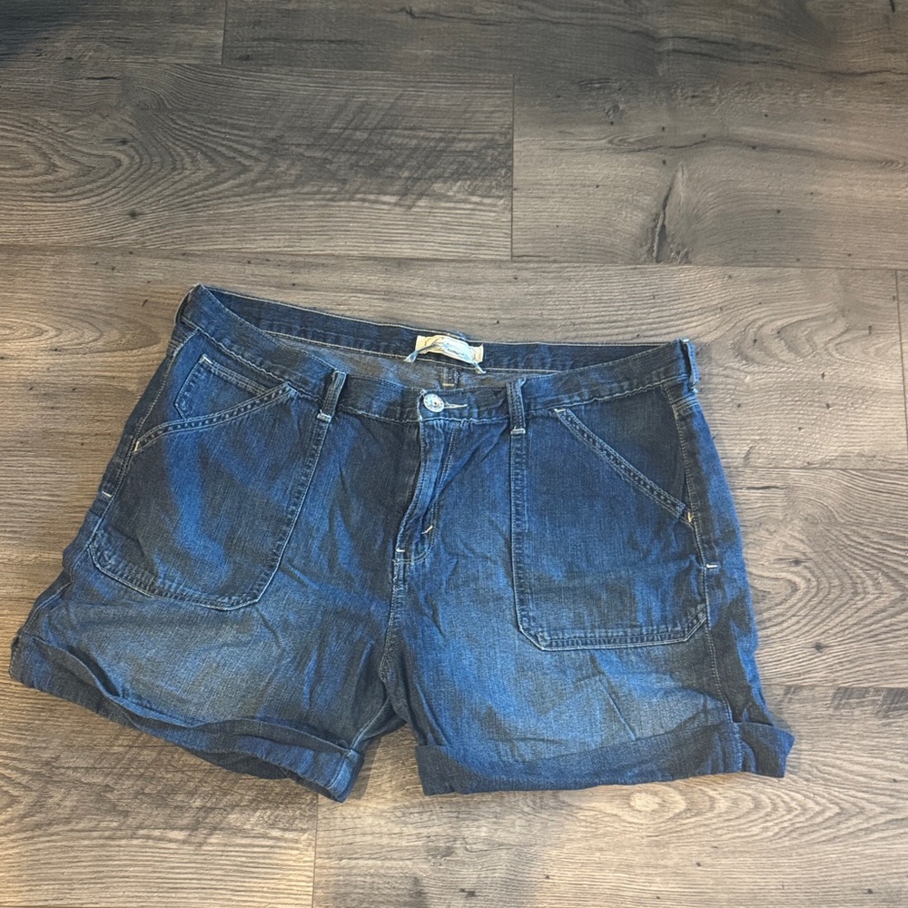 Levi's Classic Blue Jean Shorts for Women
